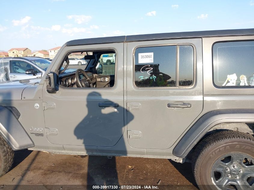 2019 Jeep Wrangler Unlimited Sport 4X4 VIN: 1C4HJXDG7KW585837 Lot: 39917330