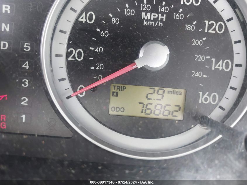 2005 Kia Amanti VIN: KNALD124455055002 Lot: 39917346