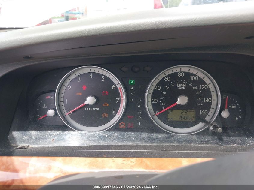 2005 Kia Amanti VIN: KNALD124455055002 Lot: 39917346