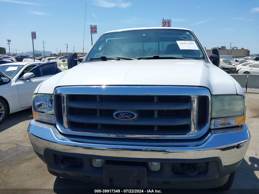 2004 Ford F-250 Lariat/Xl/Xlt VIN: 1FTNW21P44ED27960 Lot: 39917349