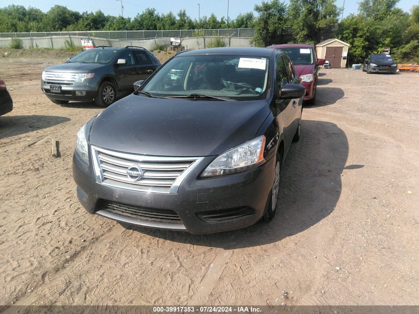 2014 Nissan Sentra Sv VIN: 3N1AB7AP0EL669109 Lot: 39917353