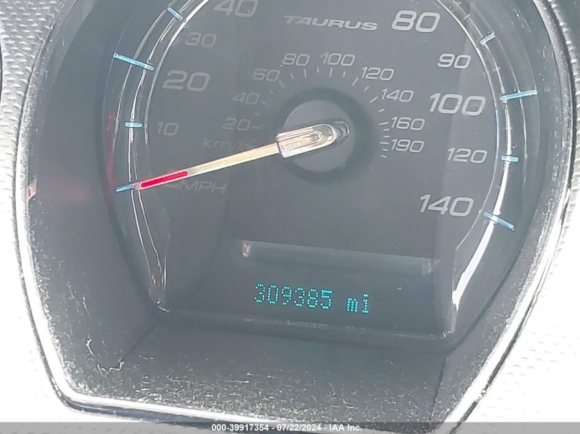 2011 Ford Taurus Sel VIN: 1FAHP2EW9BG158831 Lot: 39917354