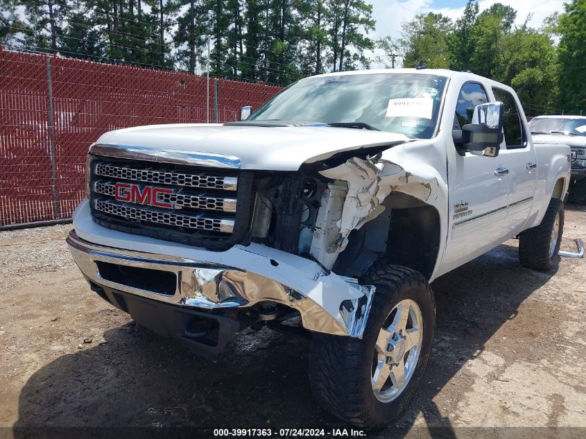 2014 GMC Sierra 2500Hd Sle VIN: 1GT120C82EF188475 Lot: 39917363