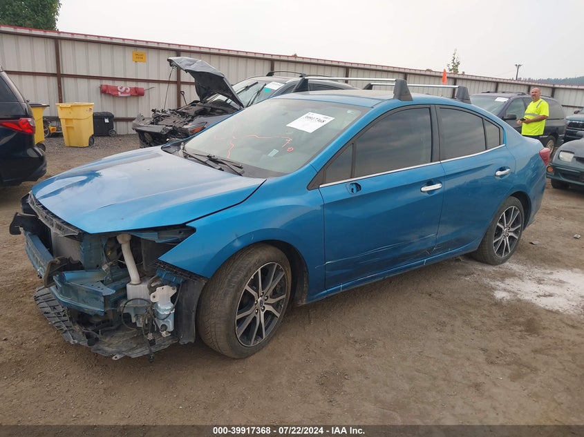 VIN 4S3GKAU69J3608354 2018 SUBARU IMPREZA 2.0I LIMITED