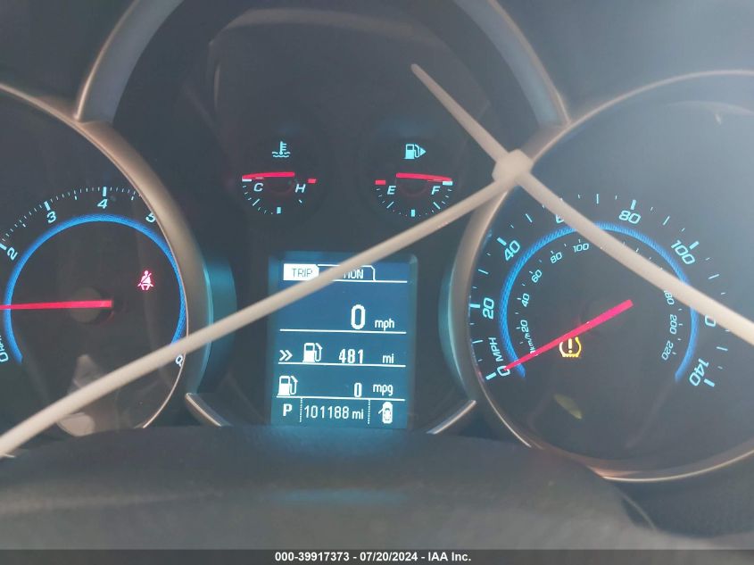 2015 Chevrolet Cruze 1Lt Auto VIN: 1G1PC5SB1F7173052 Lot: 39917373