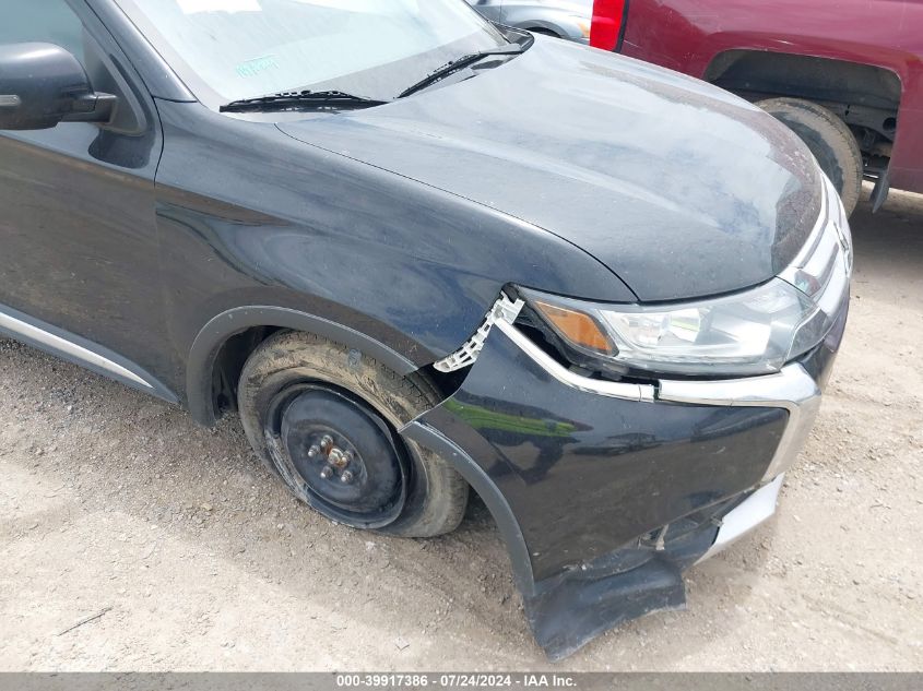 2017 Mitsubishi Outlander Se VIN: JA4AD3A38HZ048222 Lot: 39917386