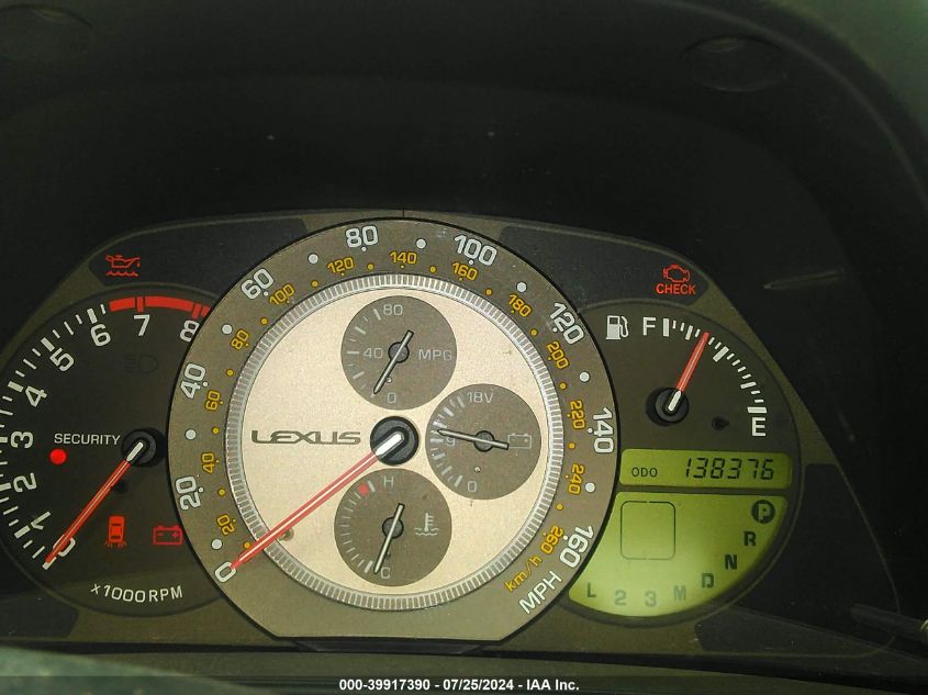 2003 Lexus Is 300 VIN: JTHBD192330073518 Lot: 39917390