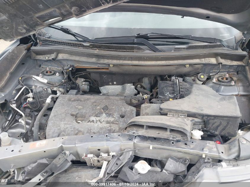 2019 Mitsubishi Outlander Sel VIN: JA4AD3A37KJ001477 Lot: 39917406