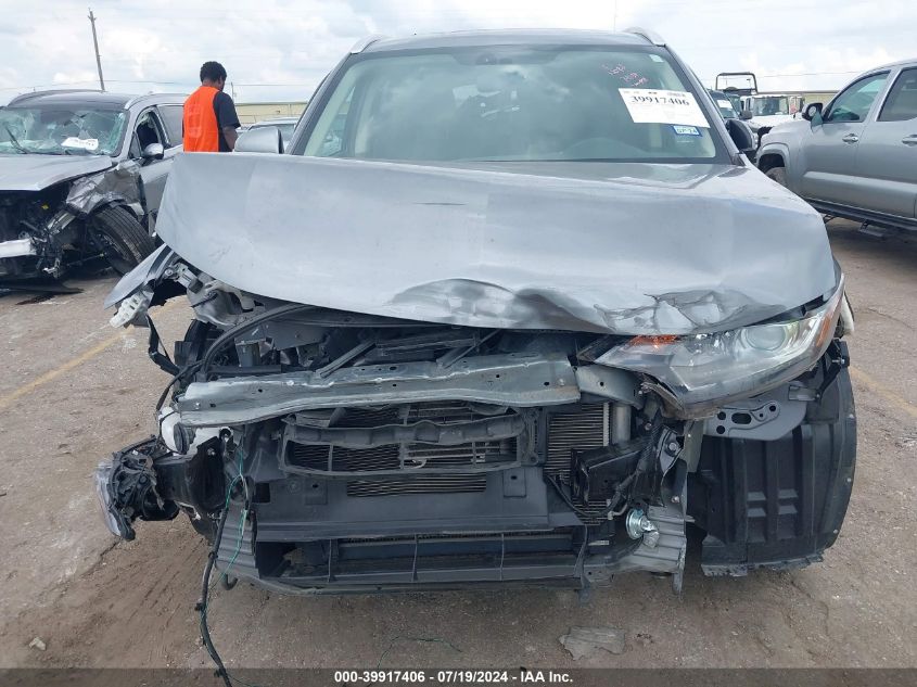 2019 Mitsubishi Outlander Sel VIN: JA4AD3A37KJ001477 Lot: 39917406