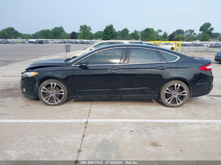 2016 Ford Fusion Titanium VIN: 3FA6P0D98GR164773 Lot: 39917414