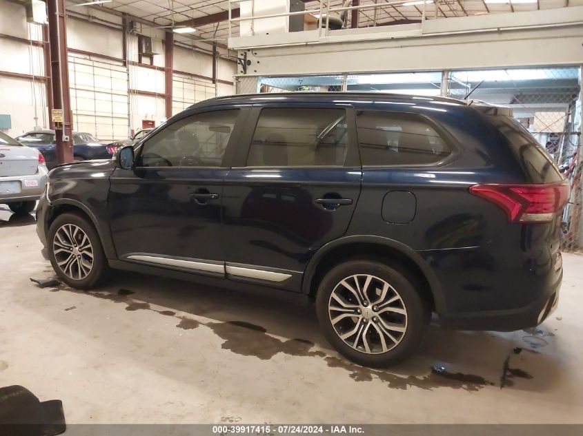 2016 Mitsubishi Outlander Es/Se/Sel VIN: JA4AZ3A35GZ007806 Lot: 39917415