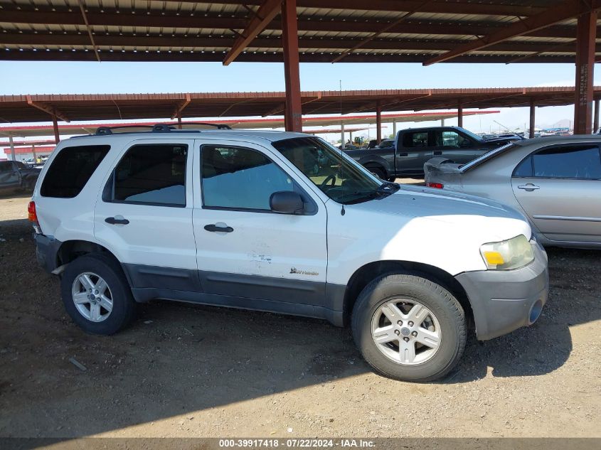 2006 Ford Escape Hybrid VIN: 1FMYU95HX6KB89386 Lot: 39917418