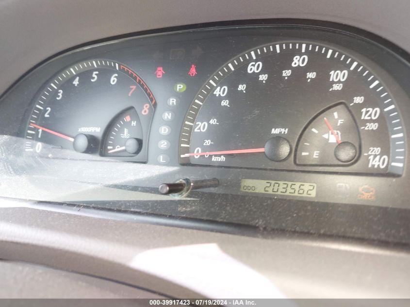 2003 Toyota Camry Xle VIN: 4T1BE32K93U662422 Lot: 39917423