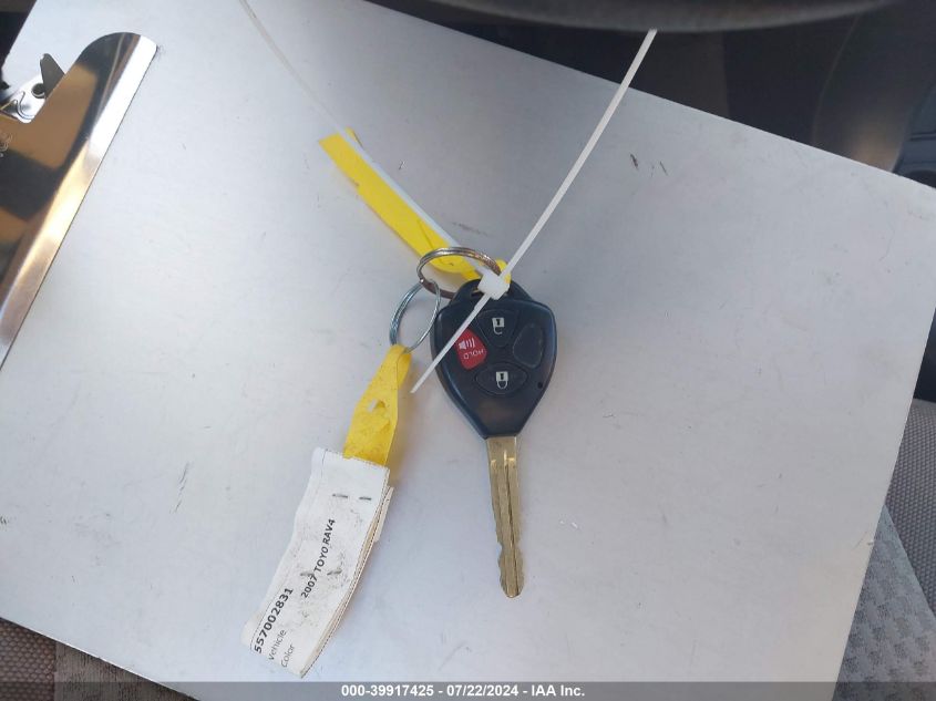 2007 Toyota Rav4 VIN: JTMZD33V075036370 Lot: 39917425