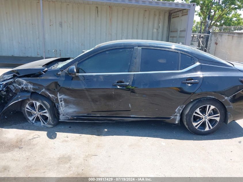 2020 Nissan Sentra Sv Xtronic Cvt VIN: 3N1AB8CV8LY270952 Lot: 39917429
