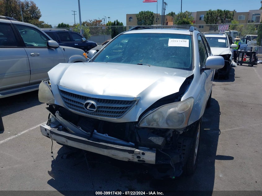 2008 Lexus Rx 400H VIN: JTJGW31U682006186 Lot: 39917430