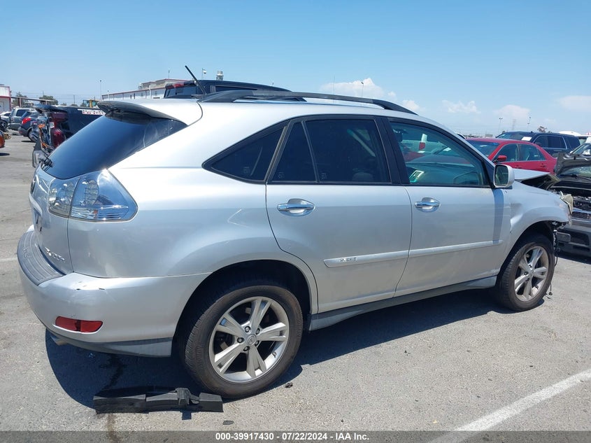 2008 Lexus Rx 400H VIN: JTJGW31U682006186 Lot: 39917430