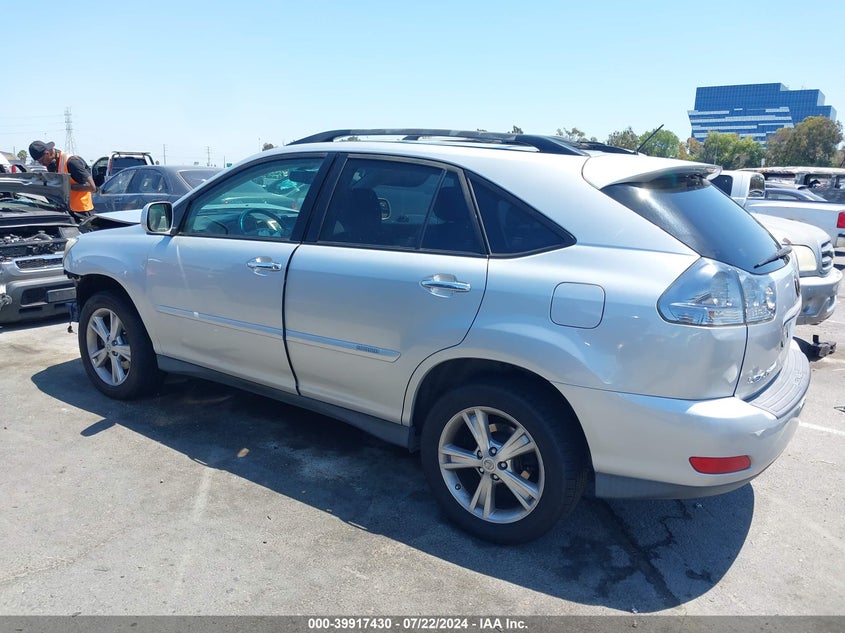 2008 Lexus Rx 400H VIN: JTJGW31U682006186 Lot: 39917430