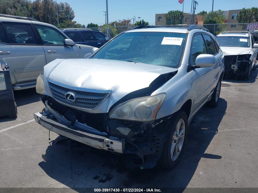 2008 Lexus Rx 400H VIN: JTJGW31U682006186 Lot: 39917430