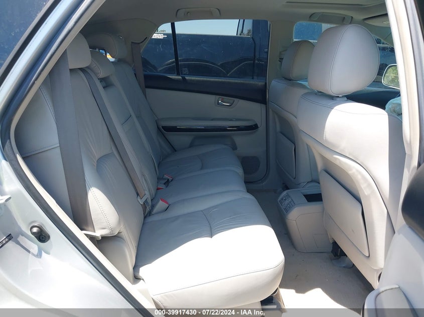 2008 Lexus Rx 400H VIN: JTJGW31U682006186 Lot: 39917430