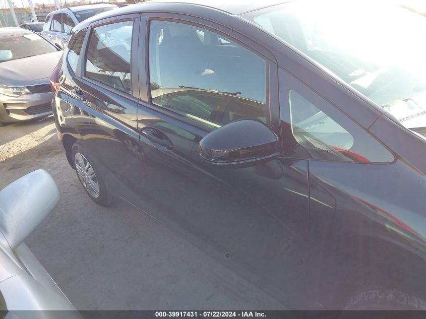 2019 Honda Fit Lx VIN: 3HGGK5H49KM740113 Lot: 39917431