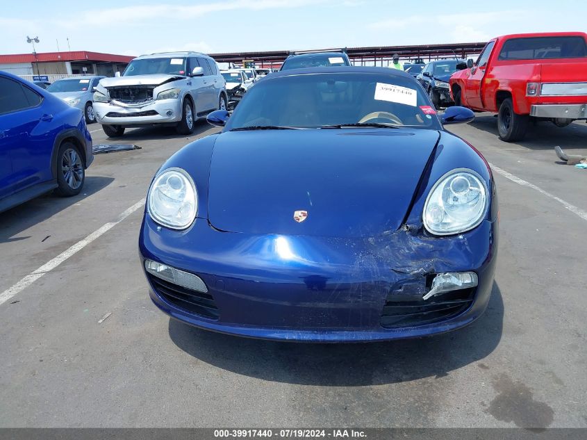 2006 Porsche Boxster VIN: WP0CA29826U710744 Lot: 39917440