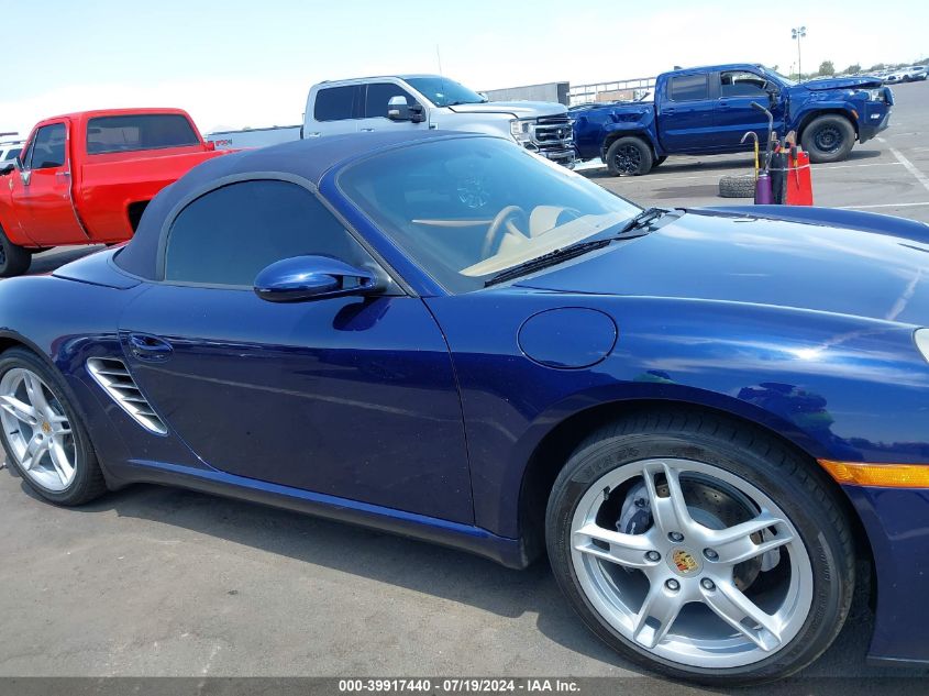 2006 Porsche Boxster VIN: WP0CA29826U710744 Lot: 39917440