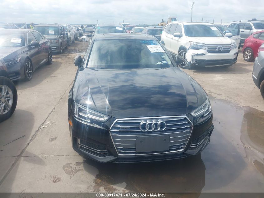 2017 Audi A4 2.0T Premium VIN: WAUENAF46HN003634 Lot: 39917471