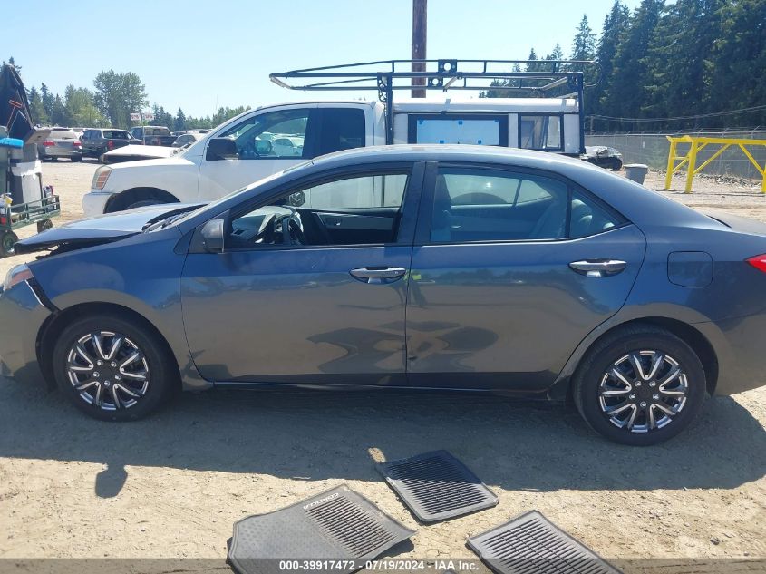 2016 TOYOTA COROLLA LE - 2T1BURHE8GC593558