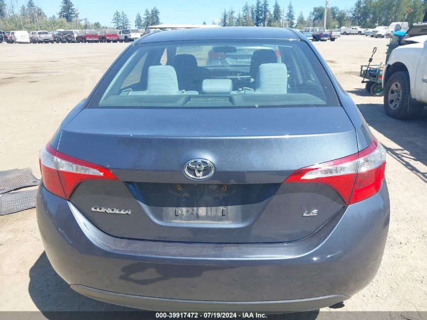 2016 TOYOTA COROLLA LE - 2T1BURHE8GC593558