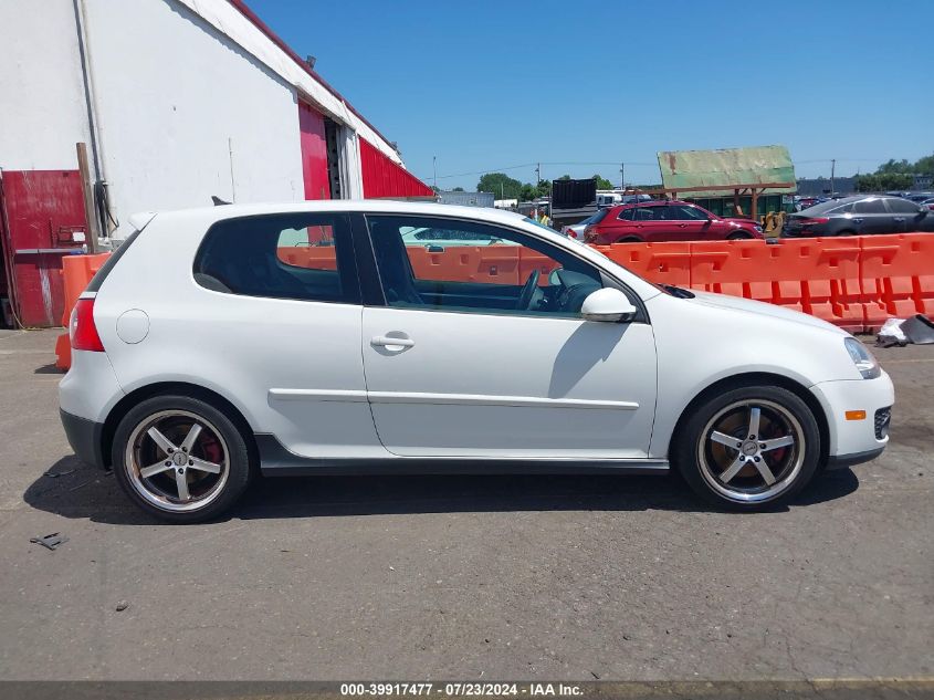 2008 Volkswagen Gti 2-Door VIN: WVWFV71K38W026010 Lot: 39917477