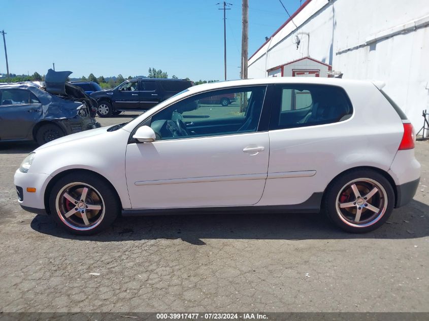 2008 Volkswagen Gti 2-Door VIN: WVWFV71K38W026010 Lot: 39917477