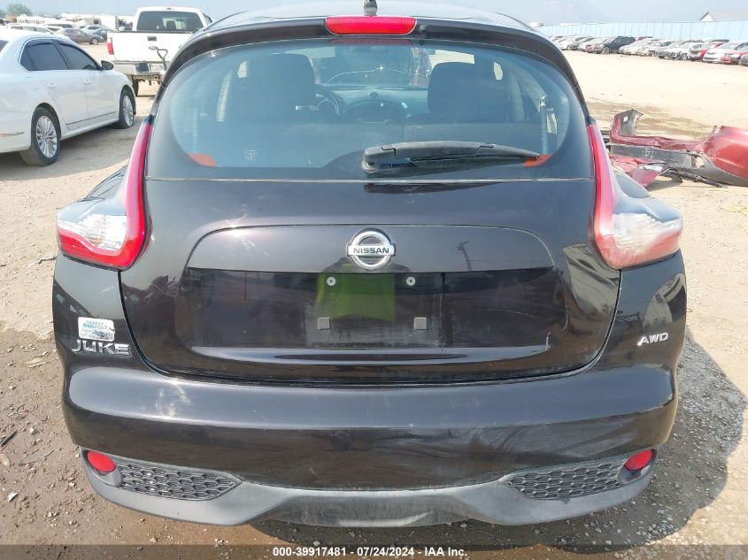 2015 Nissan Juke S VIN: JN8AF5MV6FT555052 Lot: 39917481