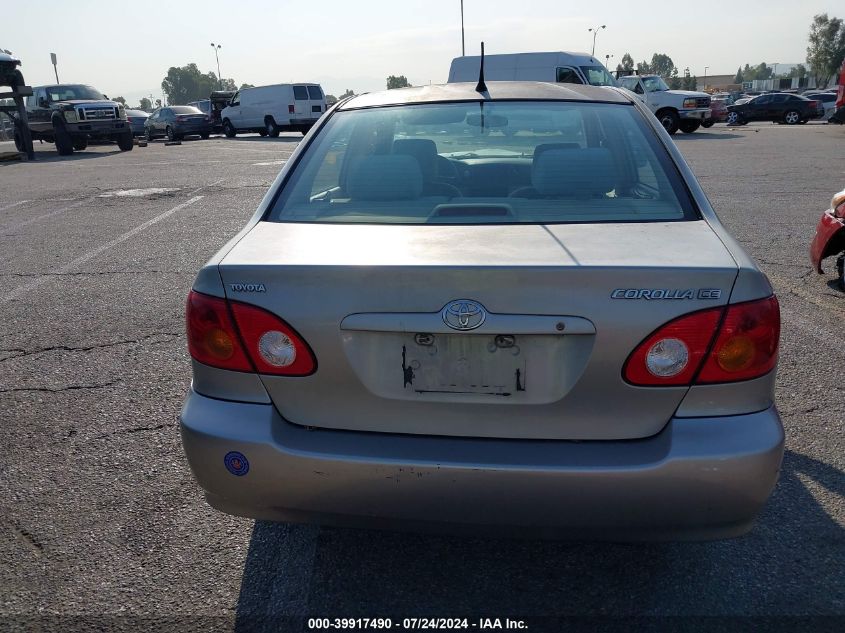 2003 Toyota Corolla Ce VIN: 1NXBR32E43Z106727 Lot: 39917490