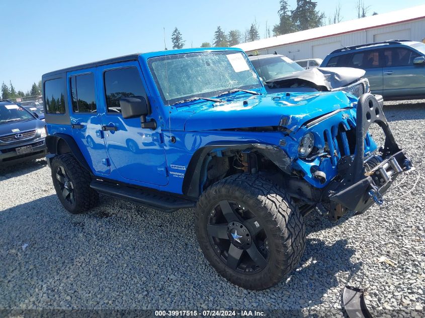 2011 Jeep Wrangler Unlimited Sport VIN: 1J4BA3H16BL531333 Lot: 39917515