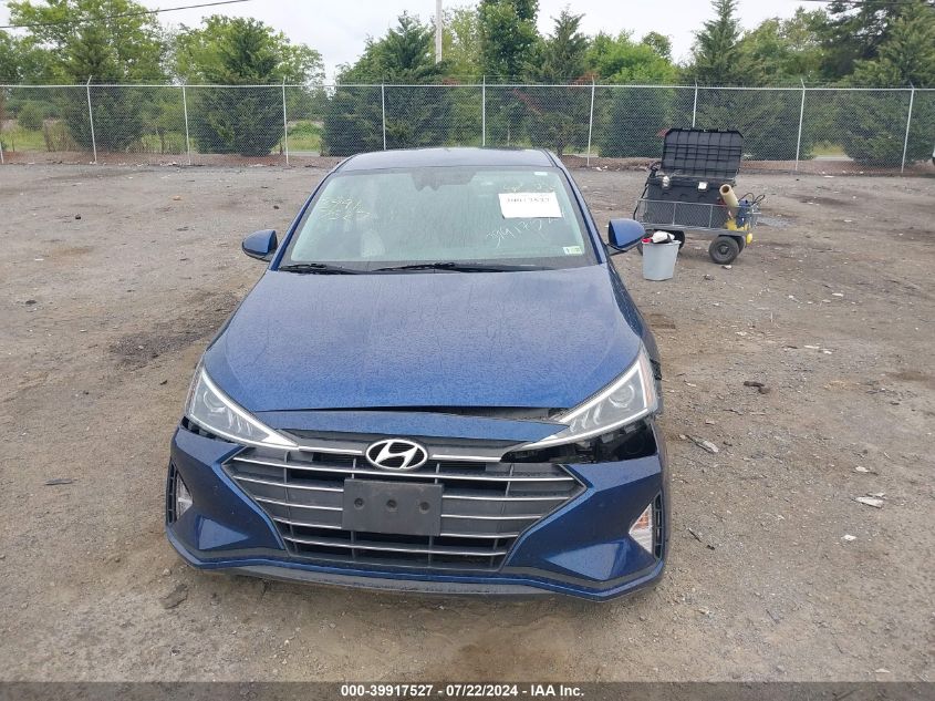 2020 Hyundai Elantra Sel VIN: 5NPD84LF4LH534806 Lot: 39917527