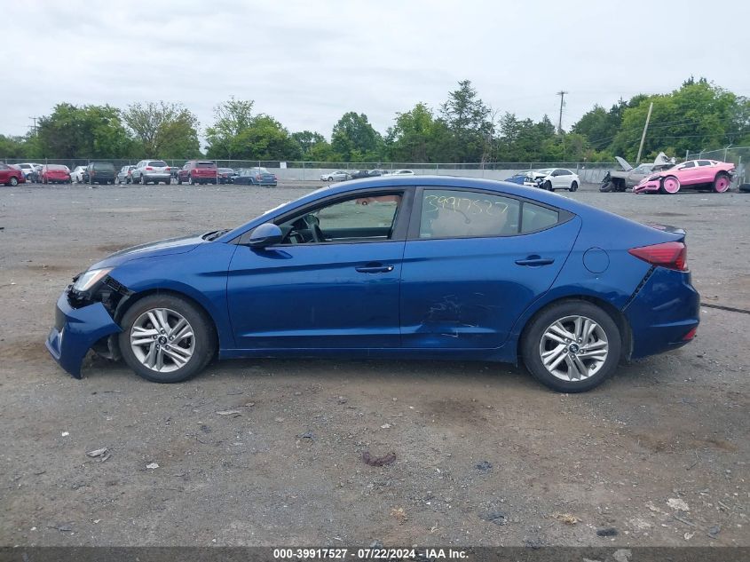 2020 Hyundai Elantra Sel VIN: 5NPD84LF4LH534806 Lot: 39917527