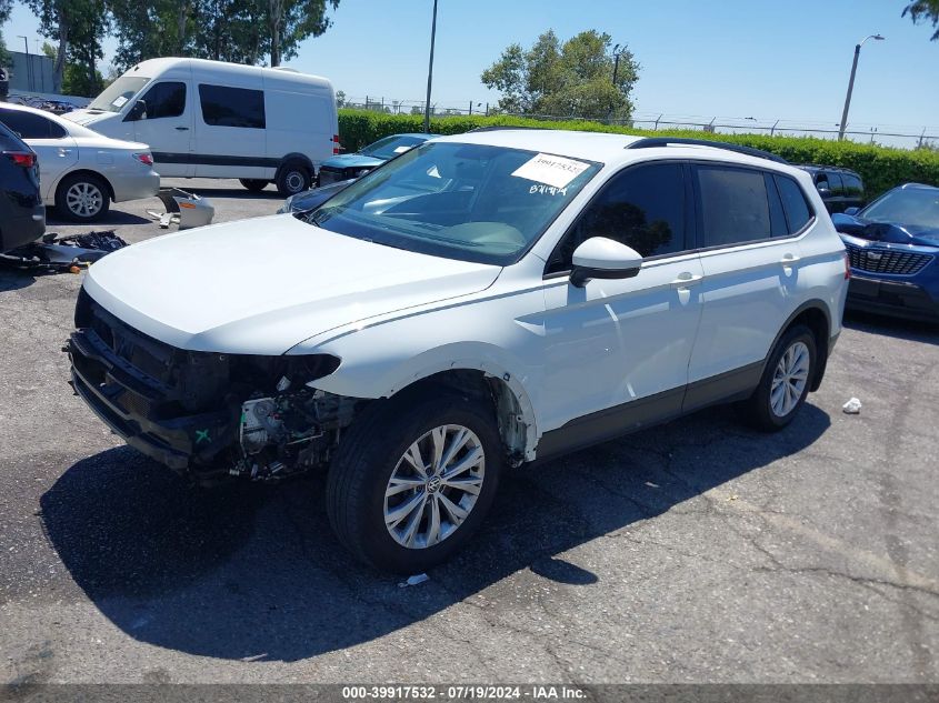 2018 VOLKSWAGEN TIGUAN 2.0T S - 3VV1B7AX0JM109612