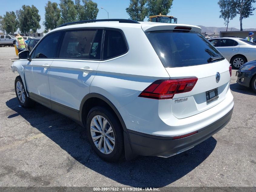 2018 VOLKSWAGEN TIGUAN 2.0T S - 3VV1B7AX0JM109612