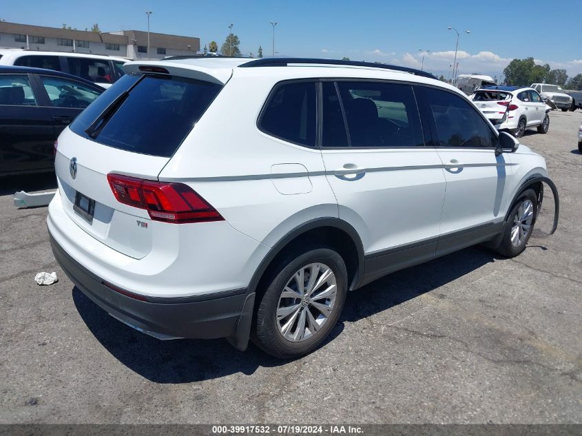 2018 VOLKSWAGEN TIGUAN 2.0T S - 3VV1B7AX0JM109612