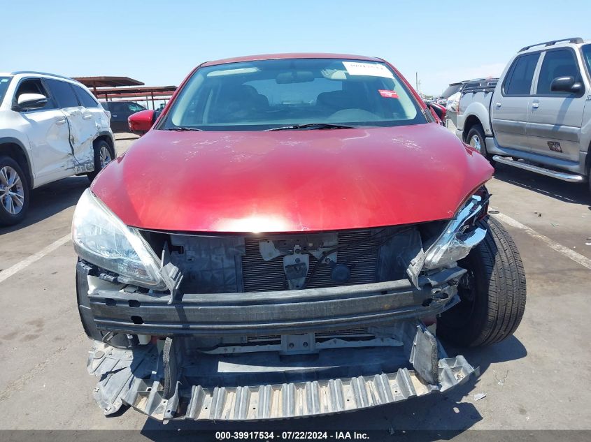 2014 Nissan Sentra Sv VIN: 3N1AB7AP6EY320605 Lot: 39917534