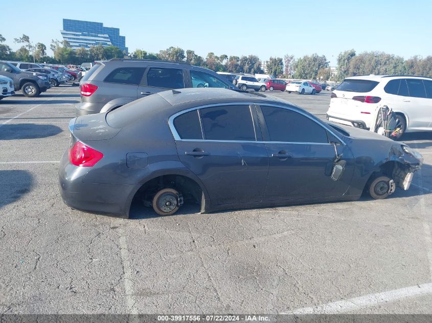 2012 Infiniti G37 Journey VIN: JN1CV6AP6CM621367 Lot: 39917556