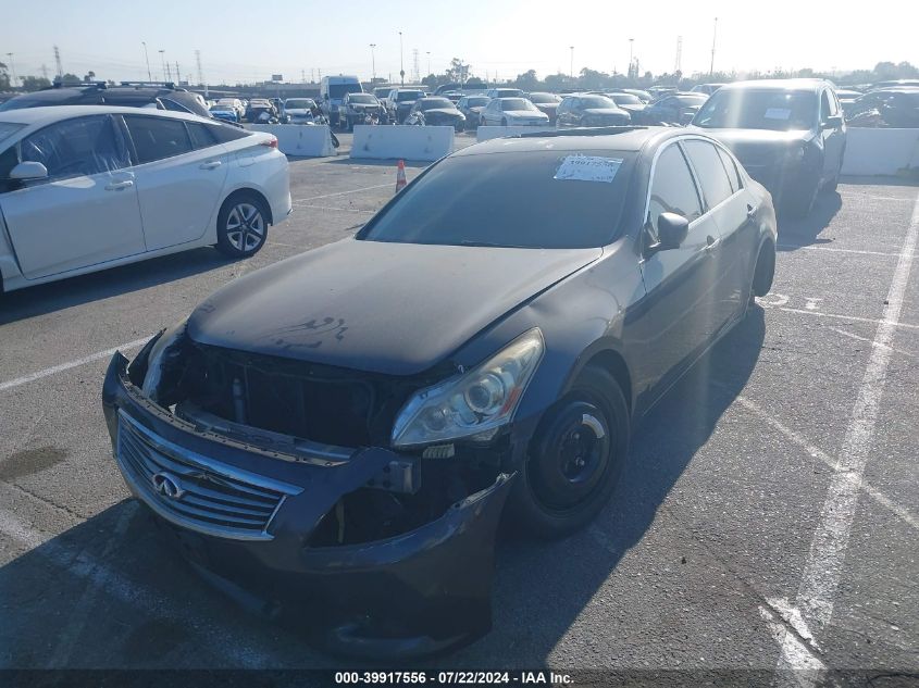 2012 Infiniti G37 Journey VIN: JN1CV6AP6CM621367 Lot: 39917556