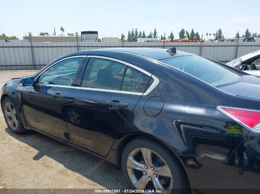 2014 Acura Tl 3.7 VIN: 19UUA9F59EA001432 Lot: 39917587