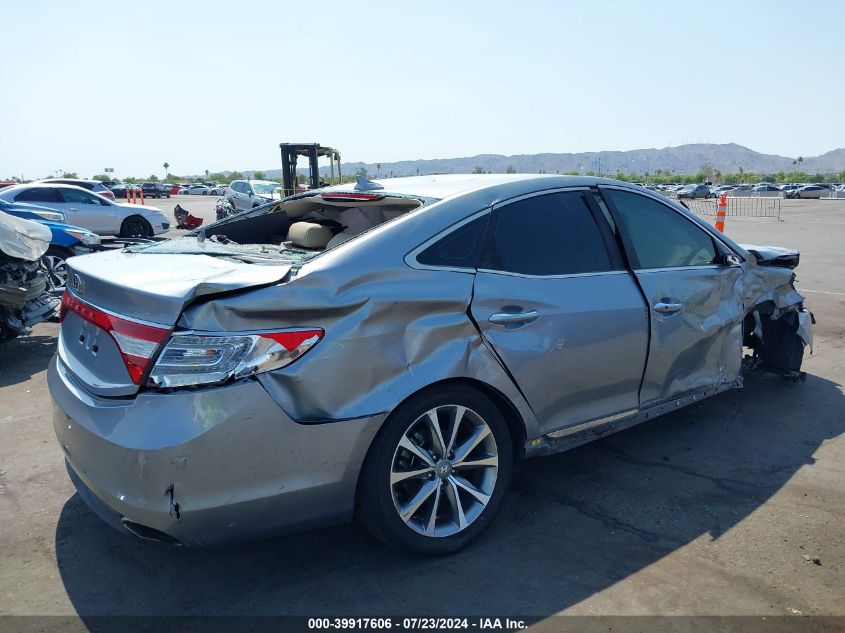 2016 Hyundai Azera VIN: KMHFG4JG2GA505952 Lot: 39917606