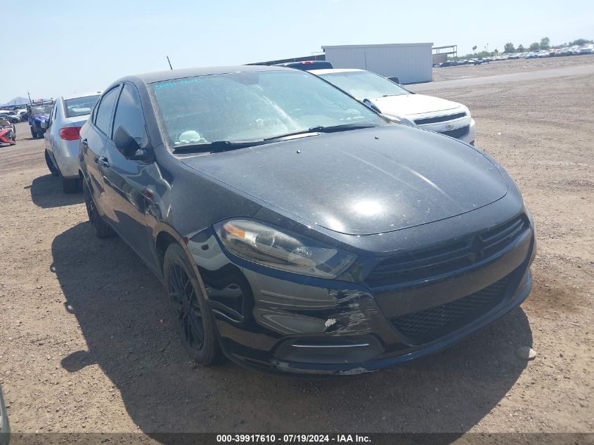 2015 Dodge Dart Sxt VIN: 1C3CDFBB0FD141661 Lot: 39917610