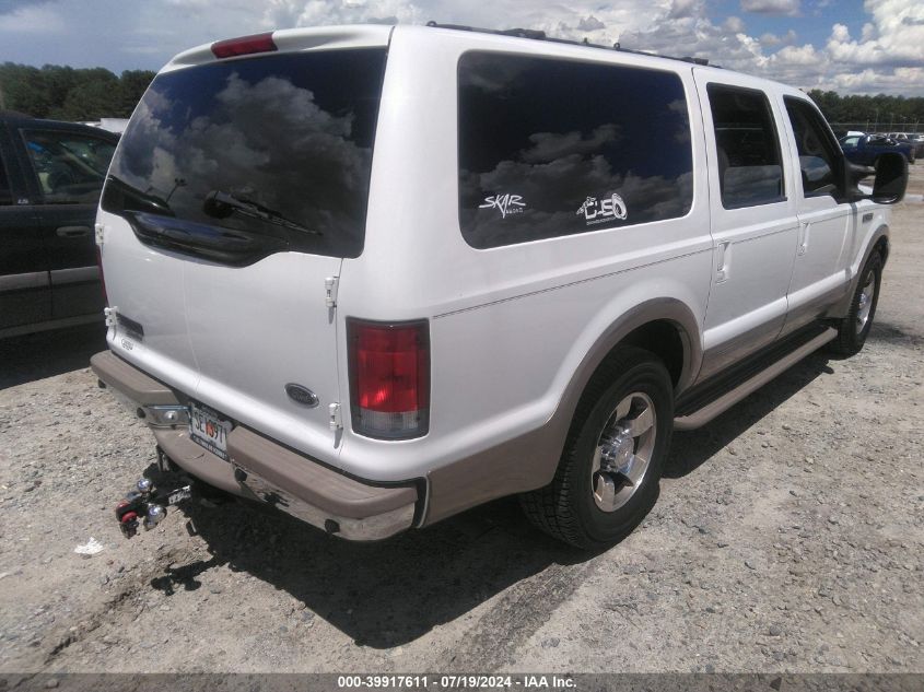 2000 Ford Excursion Limited VIN: 1FMNU42S3YEE15310 Lot: 39917611