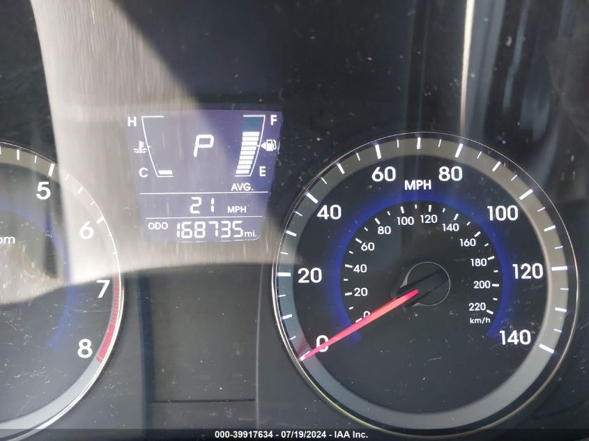 2013 Hyundai Accent Gls/Se VIN: KMHCU4AE8DU475635 Lot: 39917634