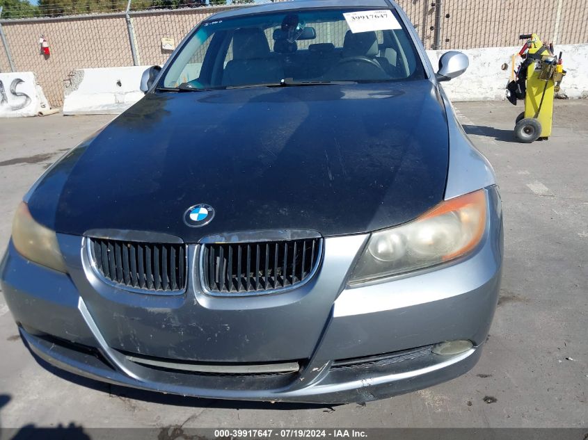 2008 BMW 328I VIN: WBAVC53548FZ83613 Lot: 39917647