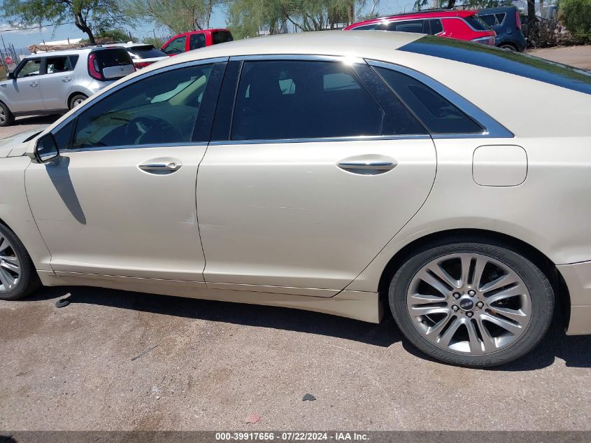 2014 Lincoln Mkz Hybrid VIN: 3LN6L2LU4ER808124 Lot: 39917656